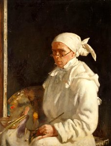 The Painter: Self Portrait with Glasses by William Orpen
