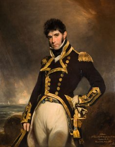 Portrait of Captain Gilbert Heathcote RN by William Owen