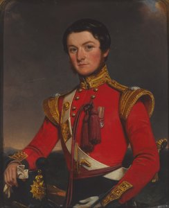 Lieutenant William Fleming, 45th (Nottinghamshire) Regiment of Foot by William Owen Harling