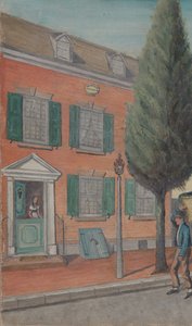 Tea Rusk and Brick House, 1870s