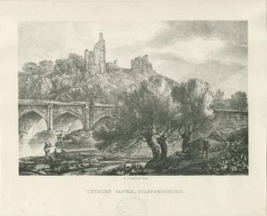 Tutbury Castle - South View by RC