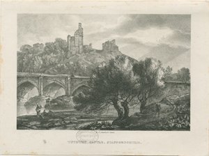 Tutbury Castle - South View by RC