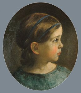 Daughter of William Page, Probably Mary Page, ca. 1840 by William Page