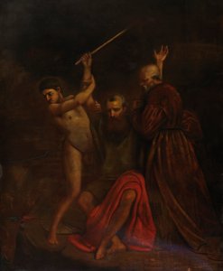 Moses, Aaron and Hur on Mount Horeb