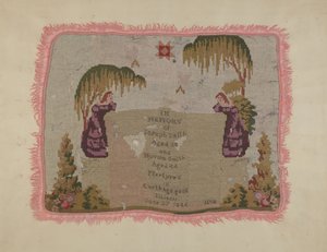 Mourning Embroidery by William Parkinson