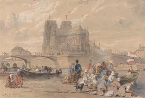 Notre Dame, Paris by William Parrott