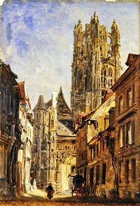 St Laurent Church, Rouen by William Parrott