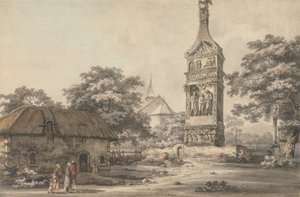 The Secundini Monument at Ighel in the Duchy of Luxembourg by William Pars
