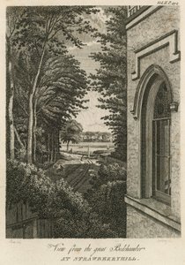 View from the great Bedchamber at Strawberry Hill, London