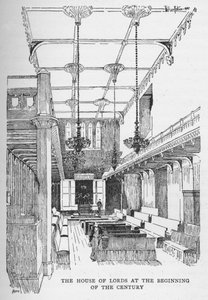 The House of Lords at the Beginning of the Century, c1897 by William Patten