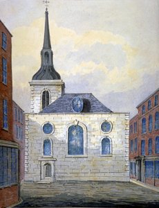 Church of St Mary Abchurch, City of London by William Pearson