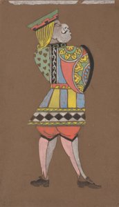 Knave of Hearts (costume design for Alice-in-Wonderland)