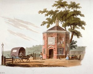 Tyburn Turnpike, London by William Pickett