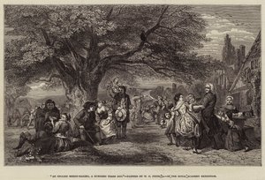 An English Merry-Making, a Hundred Years Ago by William Powell Frith