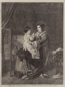 Bedtime by William Powell after Frith