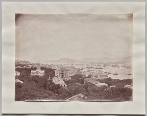 Untitled (General view of Hong Kong from the Scandal Point looking west) by William Pryor Floyd