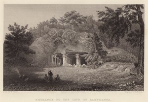 Entrance to the Cave of Elephanta