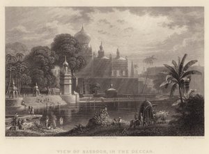 View of Sassoor, in the Deccan