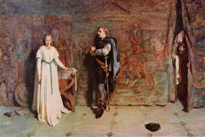 Shakespeare: Hamlet and Ophelia, Hamlet, Act III, Scene 1 by William Quiller (after) Orchardson