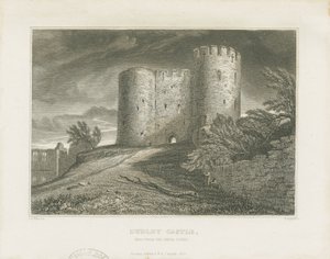 Dudley Castle - The Keep (engraving)