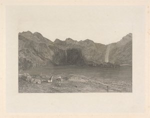 Keswick Lake, Cumberland by William Radclyffe