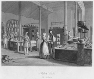 Reform Club: The Kitchen, c1841