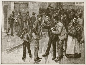 The Preston Strike, illustration from 
