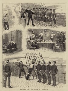 Military Life on Board a Troopship