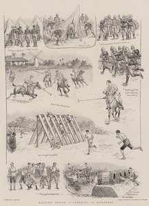 Military Sports, a Gymkhana in Barbadoes