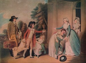 Dulce Domum or the Return from School by William Redmore Bigg