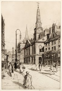 The Old Town House, Dundee, c.1930 by William Renison