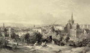 Glasgow from the Necropolis by William Richardson