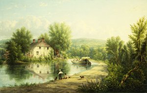 On the Rondout Canal, Rosendale