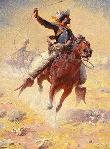 The Roping by William Robinson Leigh