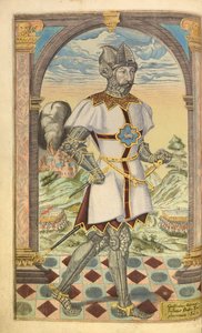 Godfrey Adelmar, from Honor Military, and Civill, William Segar, pub. Robert Barker, London, 1602 by William Rogers
