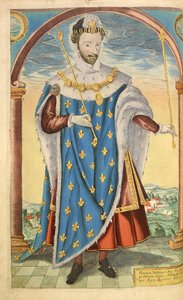 Henry III of France, from Honor Military, and Civill, William Segar, pub. Robert Barker, London, 1602 by William Rogers