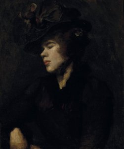 Portrait of Ida Nettleship by William Rothenstein