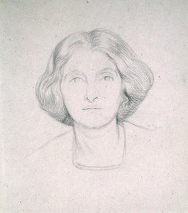 Portrait of Mrs Max Beerbohm by William Rothenstein