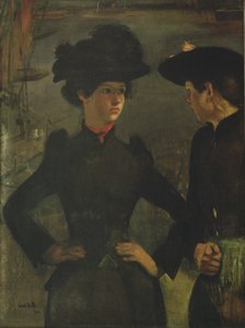 The Coster Girls by William Rothenstein