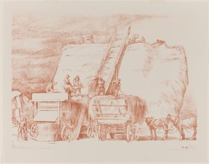 Threshing Wheat