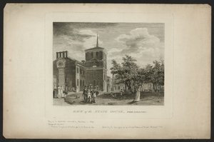 Back of the State House, Philadelphia by William Russell Birch