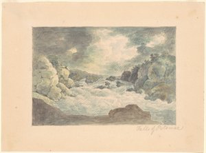 Falls of the Potomac by William Russell Birch