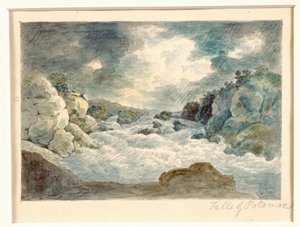 Falls of the Potomac, c.1800-10 by William Russell Birch