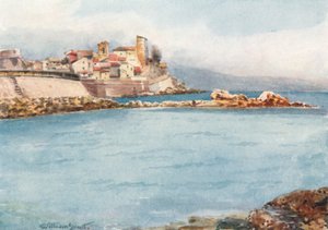 Antibes from the West by William Scott
