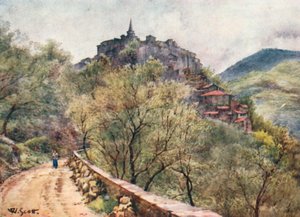 Apricale, from the West