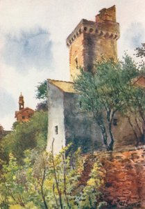 Tower at Bergeggi by William Scott