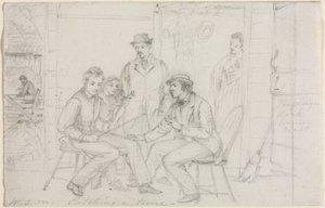 Catching a Tune by William Sidney Mount
