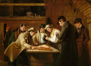 The Raffle by William Sidney Mount