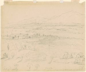 Valley with River and Mountains by William Sidney Mount