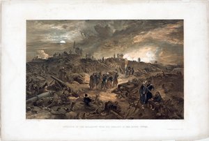 After the Taking of Malakoff on 8 September 1855 by William Simpson